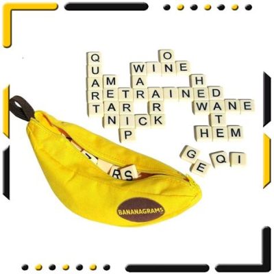  Bananagrams: Trò chơi vui nhộn với từ ngữ và một chút may mắn!